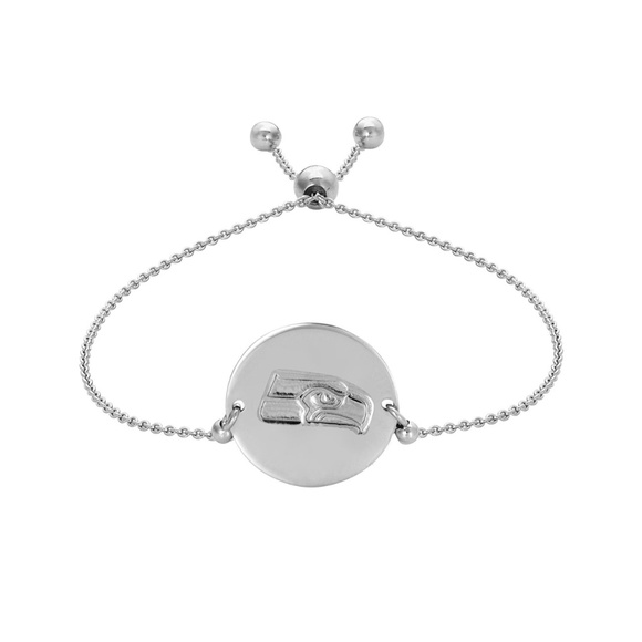 Licensed NFL Seattle Seahawks Disk Bracelet